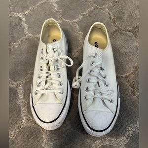 Platform converse size 7